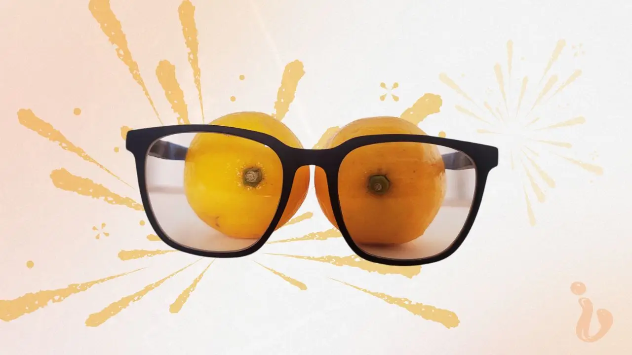 Limones con lentes